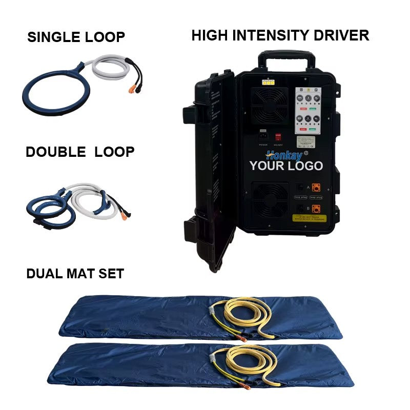Dual Control Protable PEMF Machine With PEMF Therapy Mat