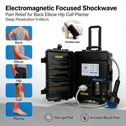 Portable Focused Shockwave Therapy Machine HKS-39 A