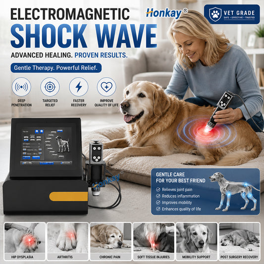 Desktop Shockwave Therapy Machine for Veterinary Use E-20