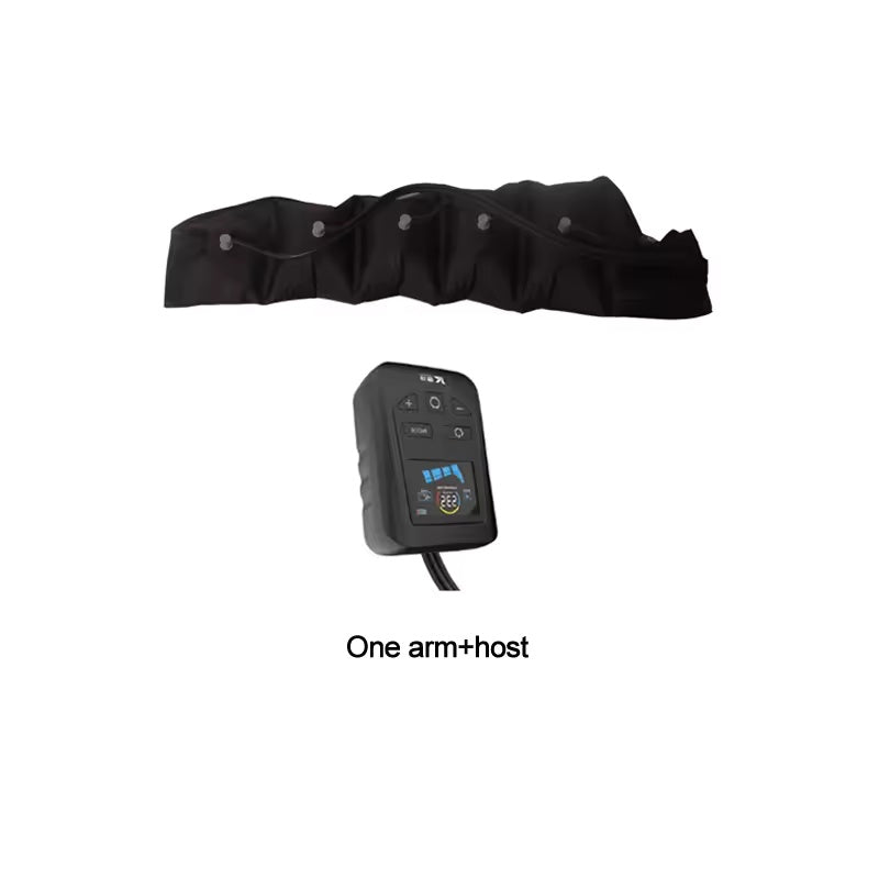 8-Chamber Pressotherapy Compression Single Arm