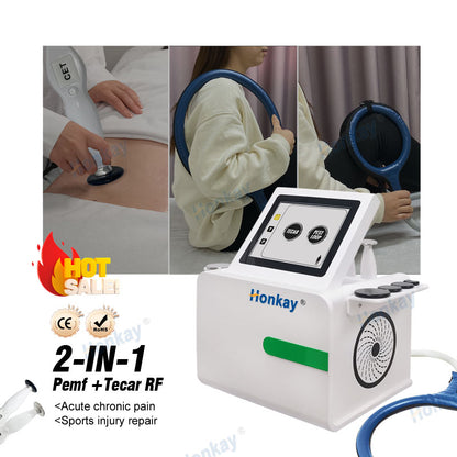 2 in 1 PEMF + Tecar Therapy Machine