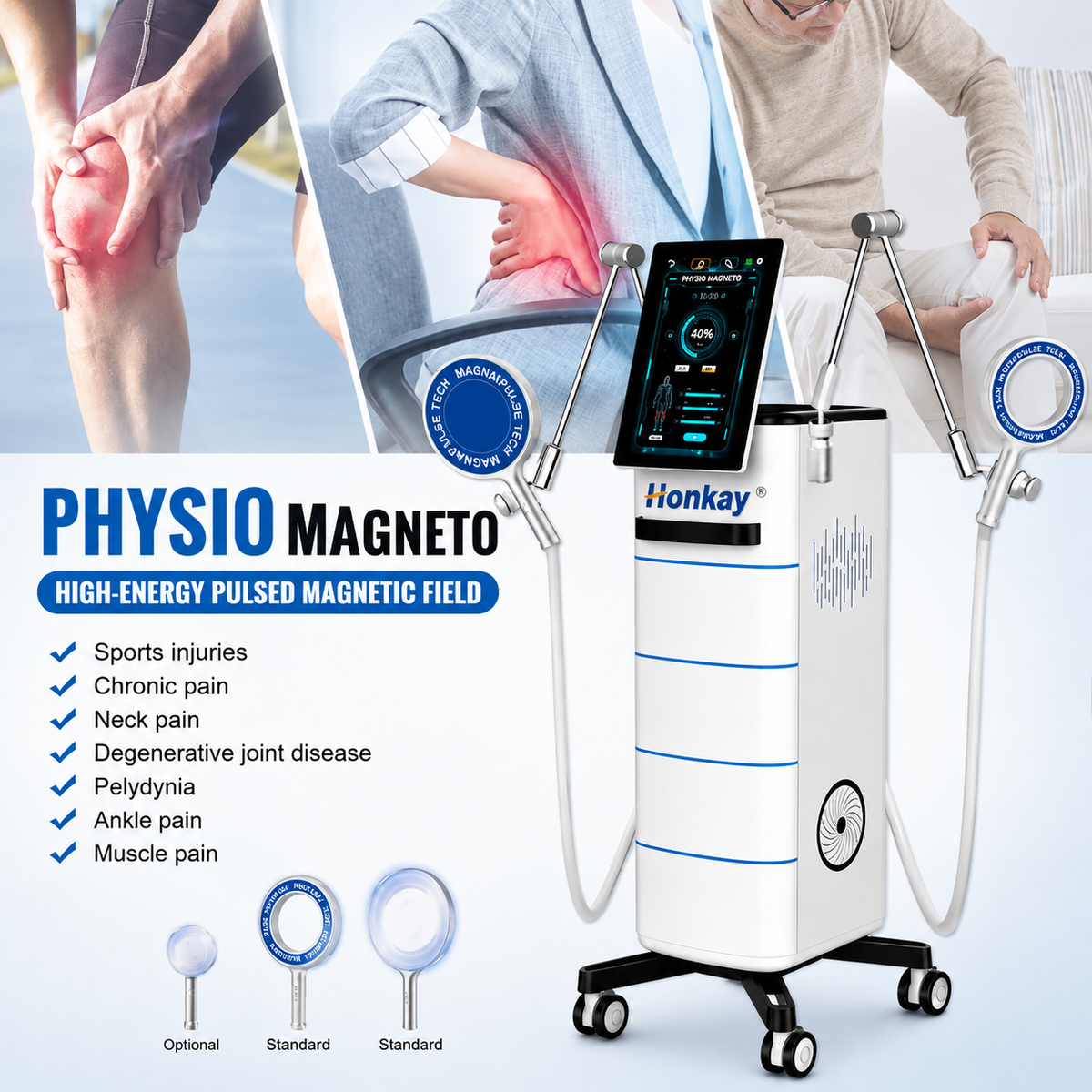 Dual ControlPhysio Magneto Therapy Machine HKS-90