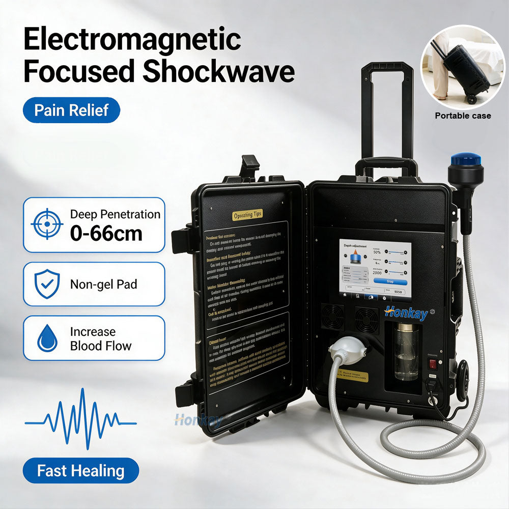 Portable Focused Shockwave Therapy Machine HKS-39 A