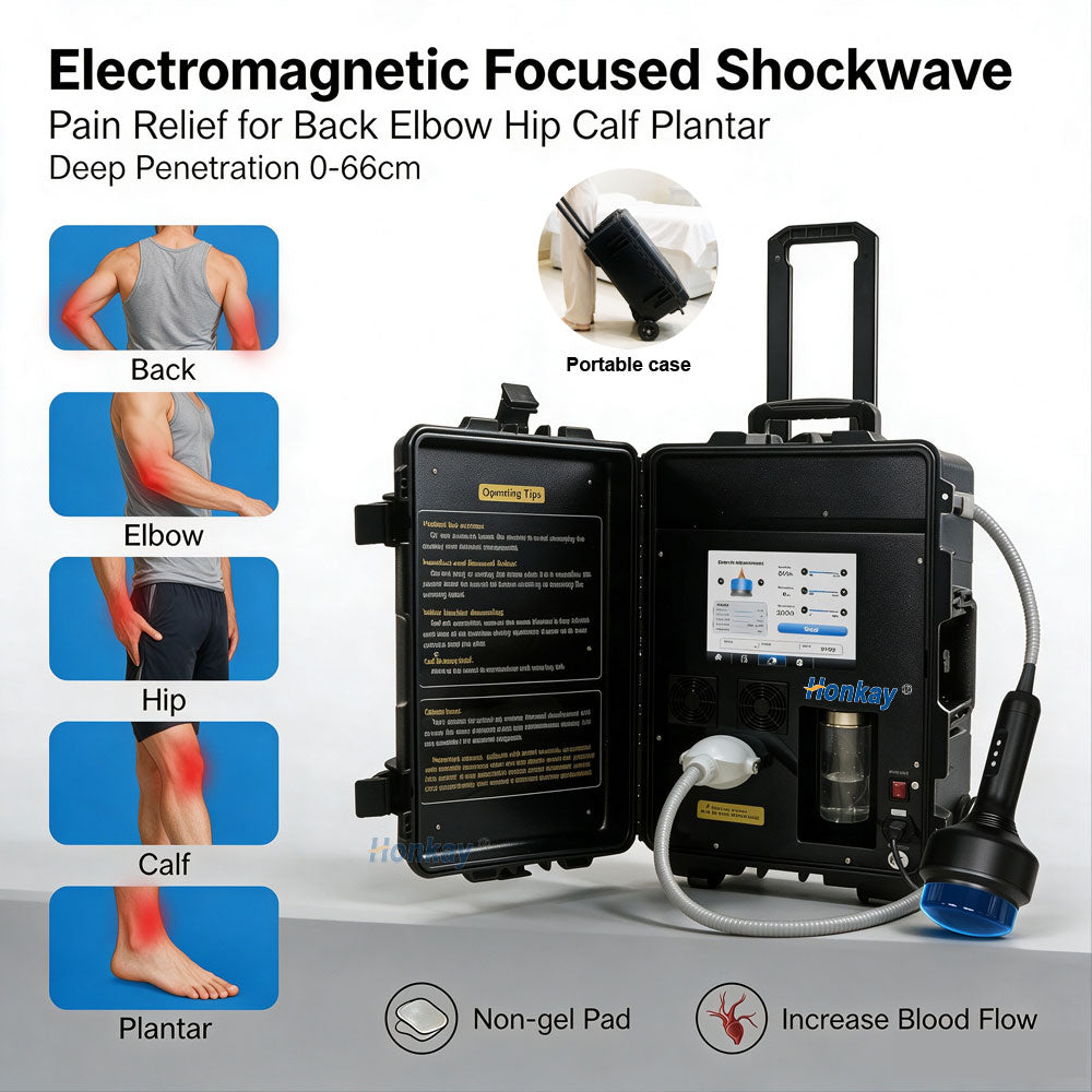Portable Focused Shockwave Therapy Machine HKS-39 A