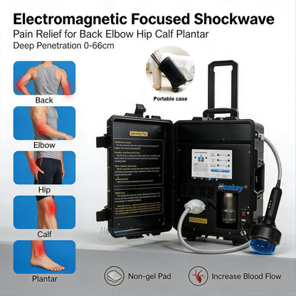 Portable Focused Shockwave Therapy Machine HKS-39 A