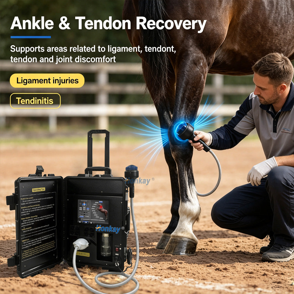 Portable Focus Shockwave Therapy Machine For Equine HKS-39B