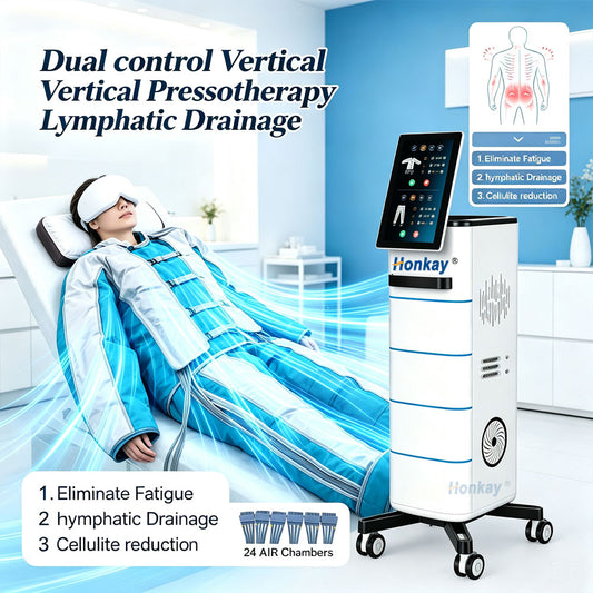 Dual control Vertical Pressotherapy Lymphatic Drainage Machine HKS-89