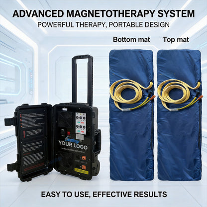 Dual Control Protable PEMF Machine With PEMF Therapy Mat