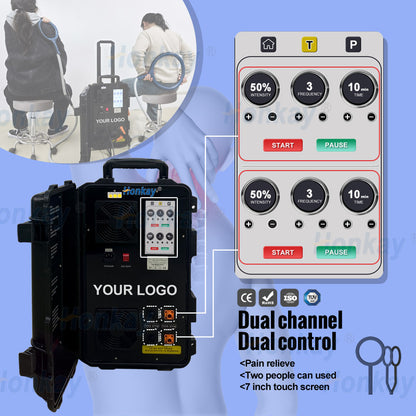 PEMF device applicators for targeted pain relief therapy