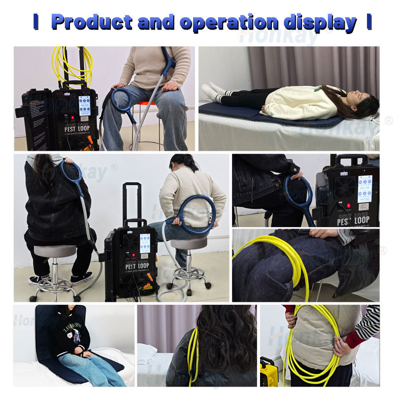 PEMF magnetic therapy device for sports injury recovery