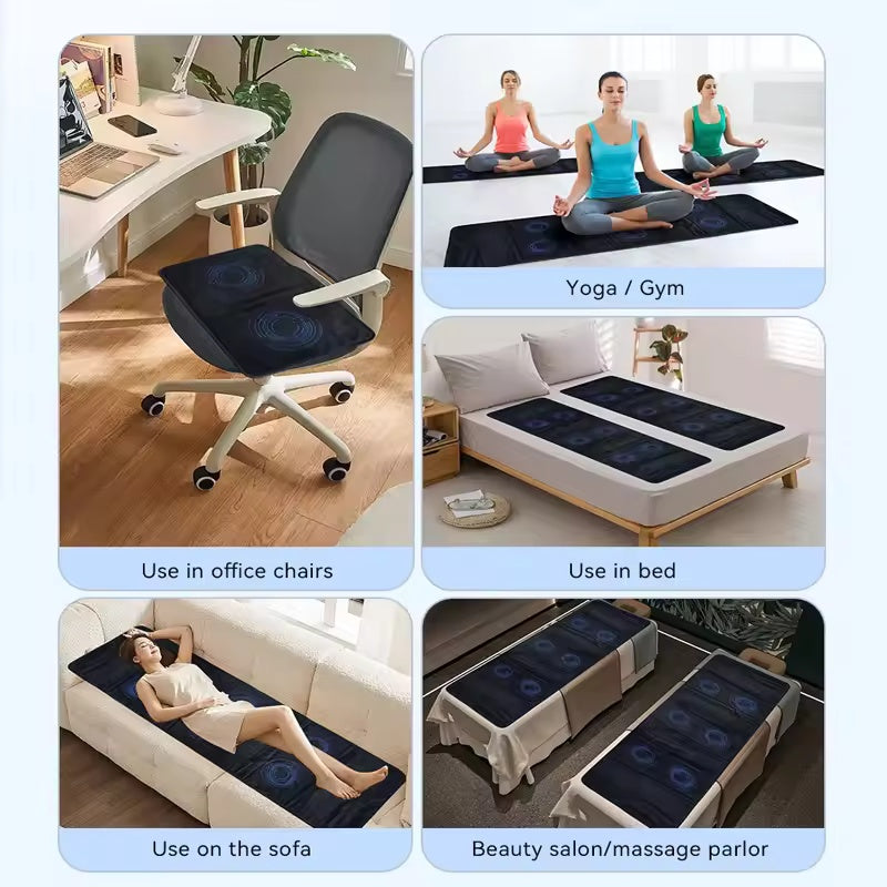 PEMF therapy mat details and construction