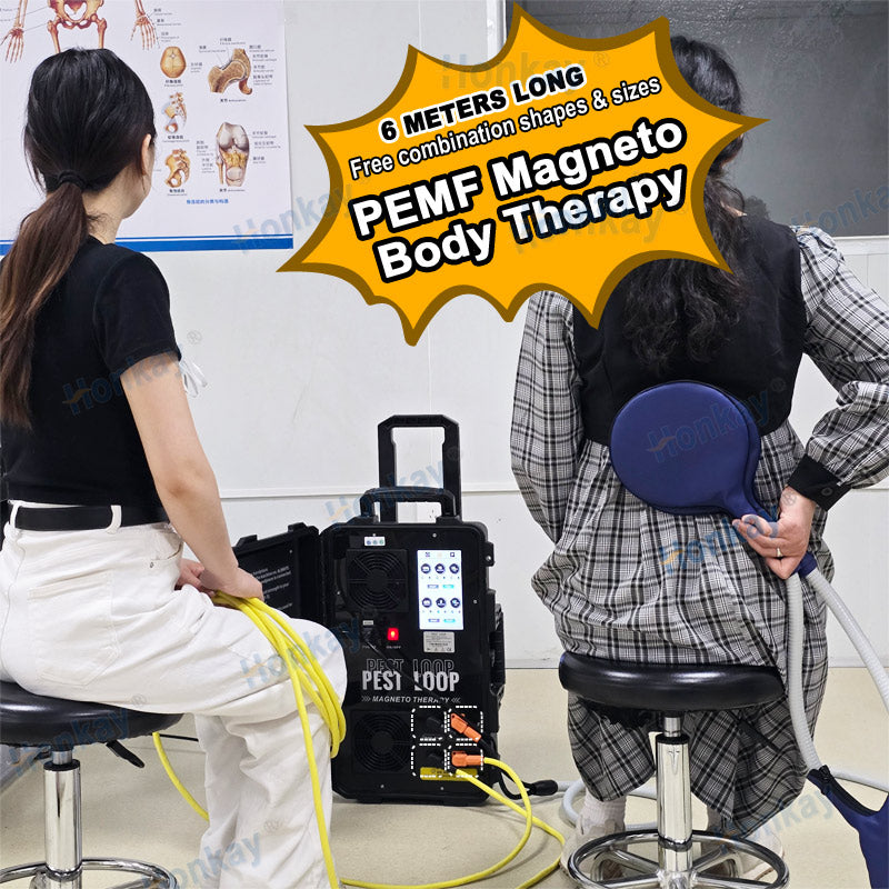 Portable PEMF machine for home and professional therapy use