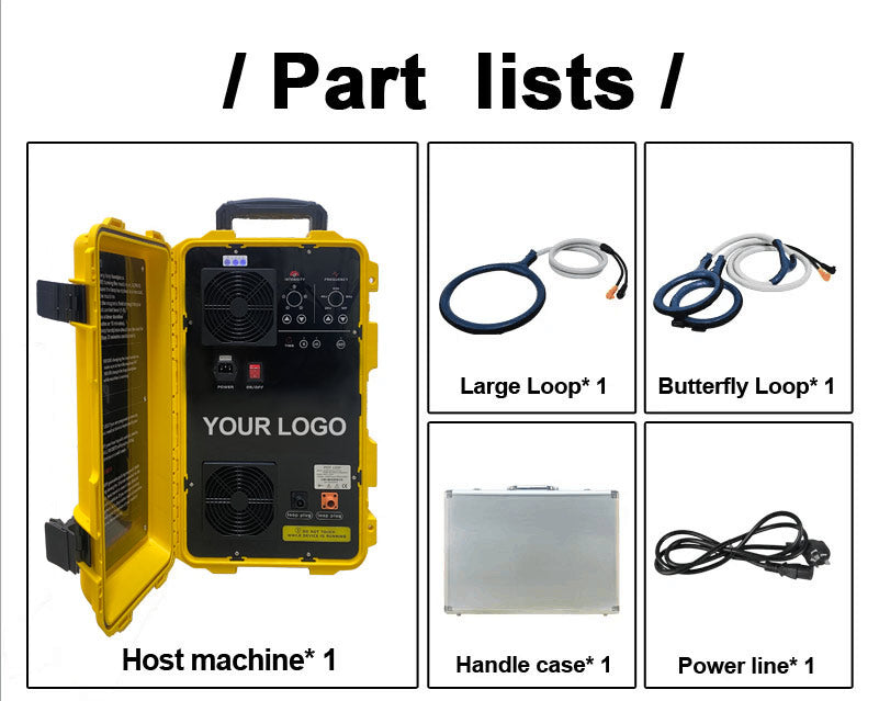 Professional PEMF magneto therapy equipment for health enhancement