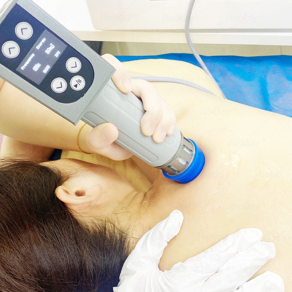 Professional shockwave therapy device for chronic pain treatment