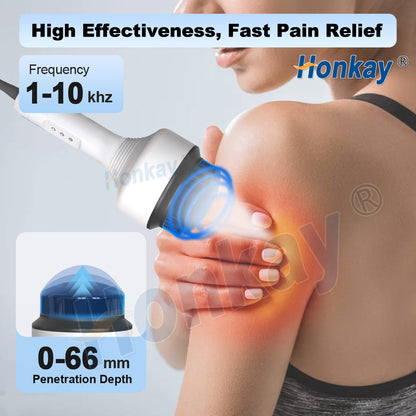 Professional shockwave therapy equipment for sports injury rehabilitation