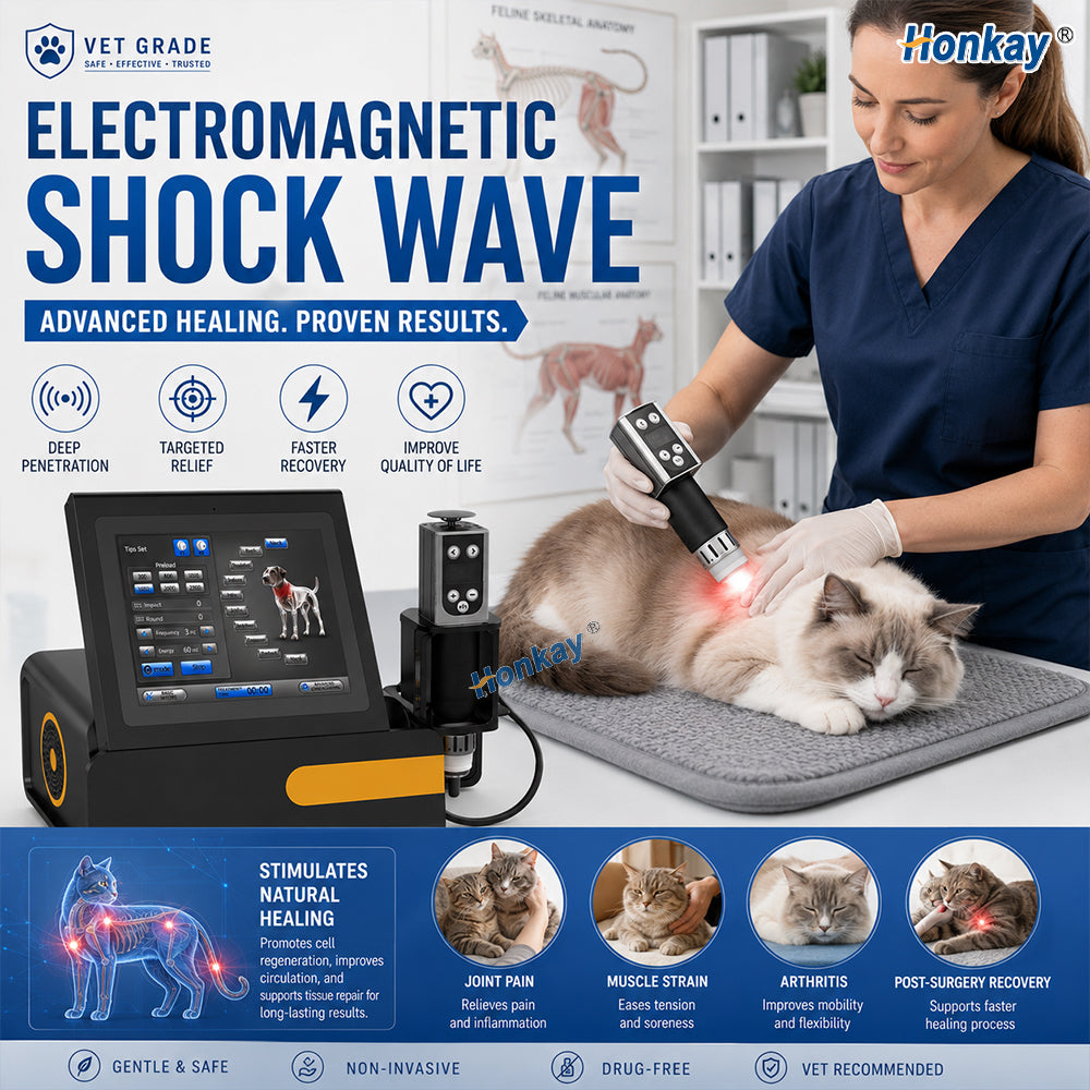 Desktop Shockwave Therapy Machine for Veterinary Use E-20