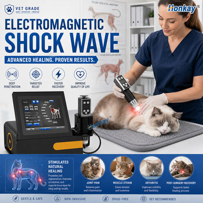 Desktop Shockwave Therapy Machine for Veterinary Use E-20