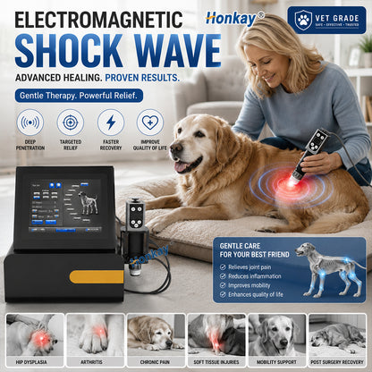 Desktop Shockwave Therapy Machine for Veterinary Use E-20