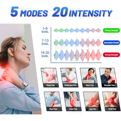Vacuum Ems Muscle Electrical Stimulation Training Sports Recovery Pain Relief