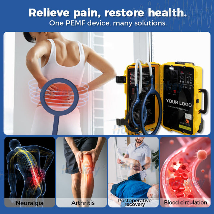 Pemf Magnetic Therapy Device Mat Physio Magneto Therapy Machine For Pain Relief